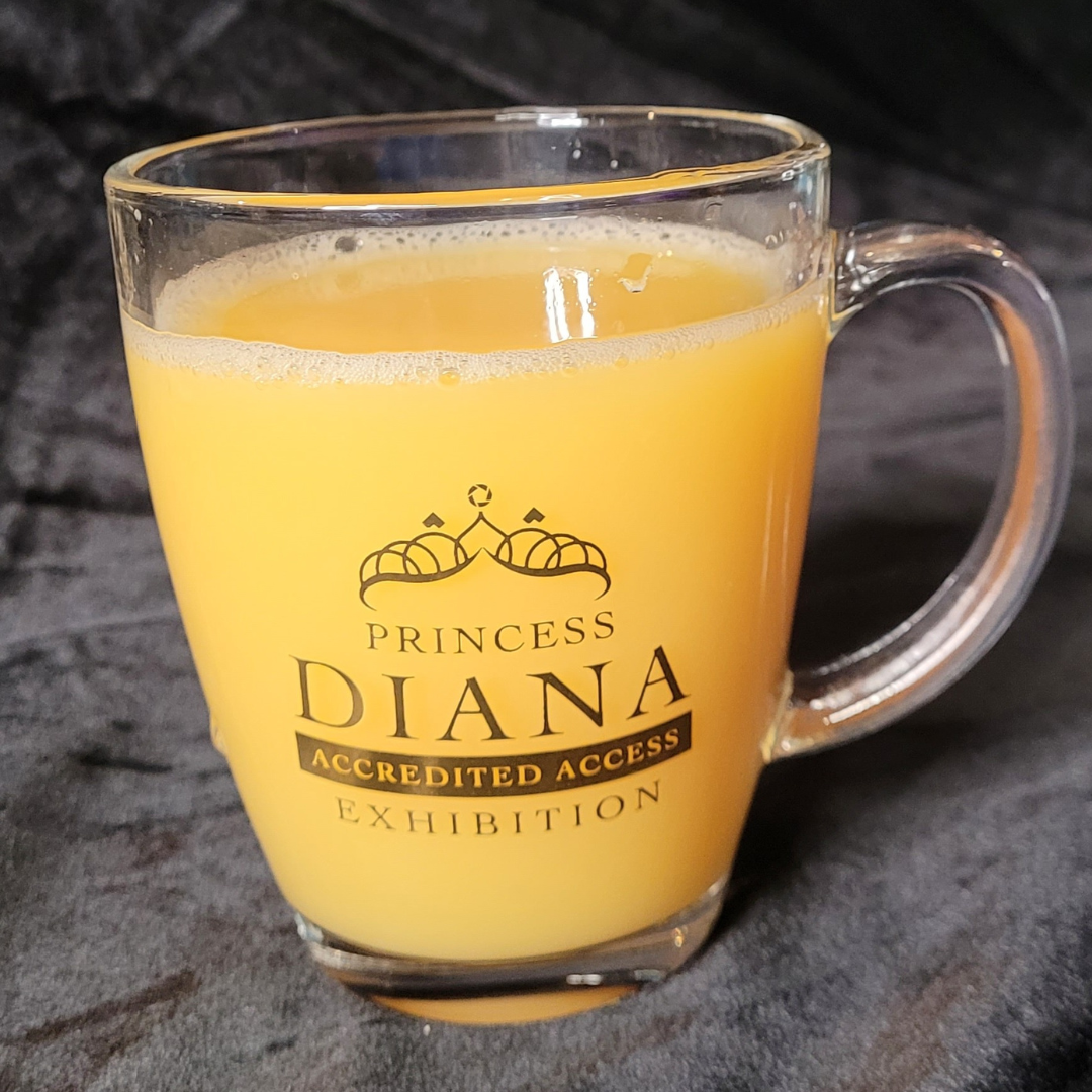 Princess Diana Glass Mug