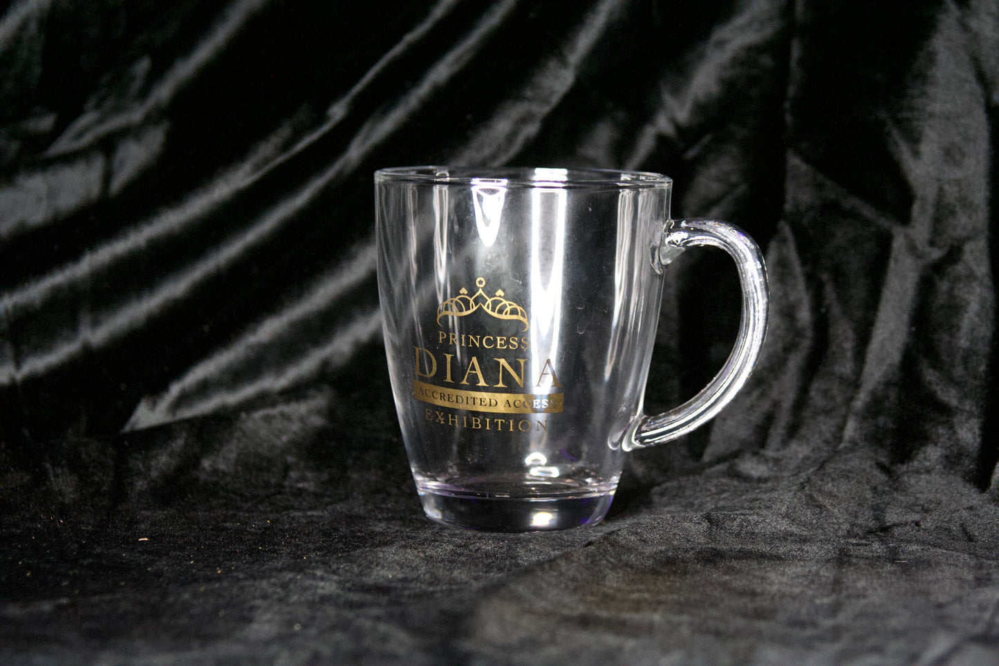 Princess Diana Glass Mug