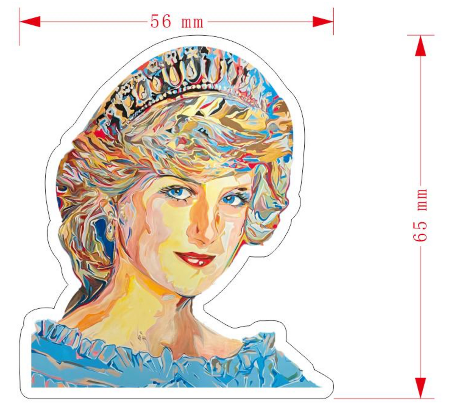 Princess Diana Magnet by Jess Go