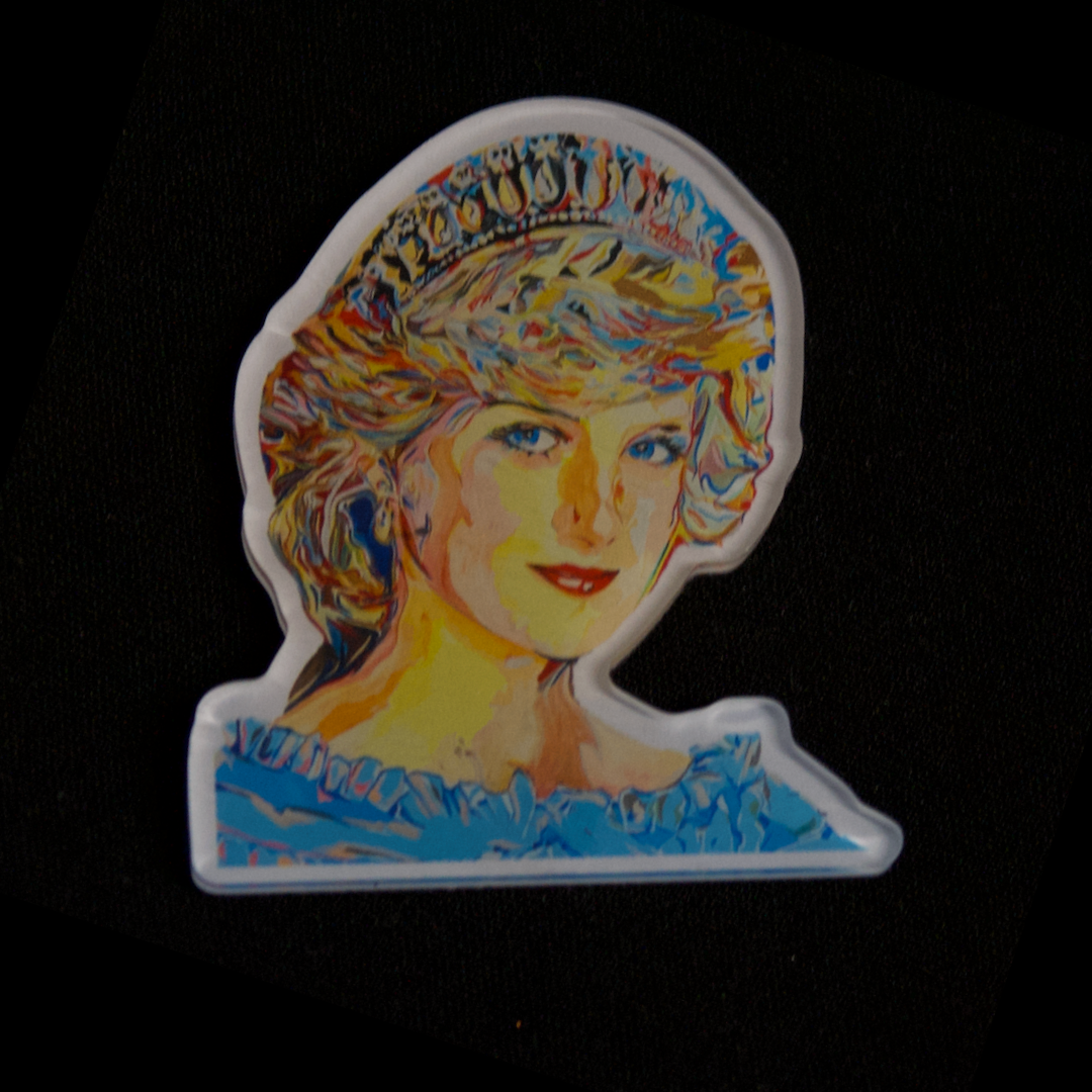 Princess Diana Magnet by Jess Go